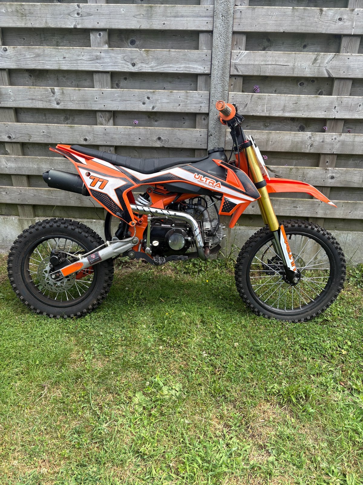 Ultra Motocross 125cc Pitbike 4-takt – Start & Rijdt Goed, Ophalen of Verzenden, Zo goed als nieuw, Pitbike