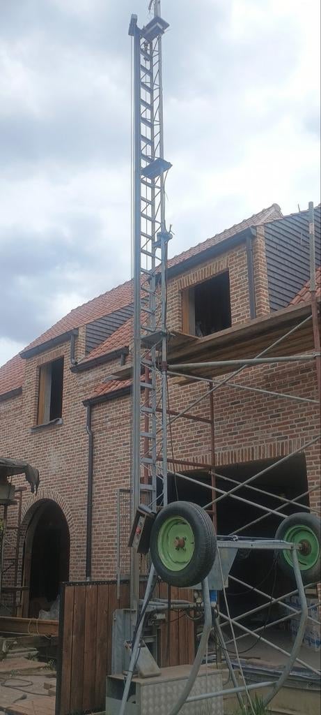 Ascenseur, Enlèvement, Ascenseur de chantier