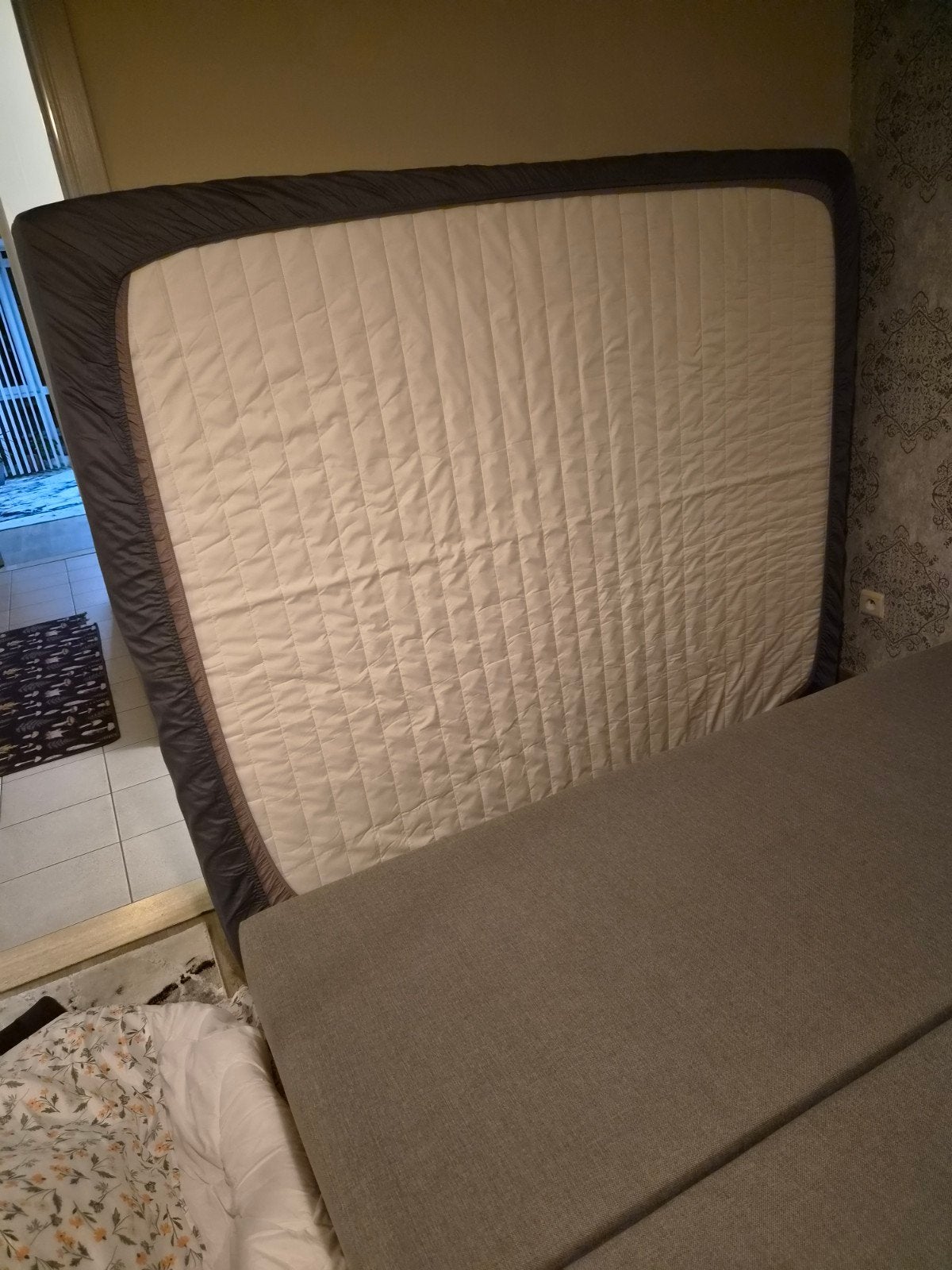 Boxspring 160x200, Ophalen, Tweepersoons, Zo goed als nieuw, 200 cm