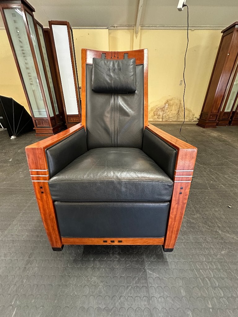 Luxe elektrisch verstelbare fauteuil van Schuitema., 75 à 100 cm, Comme neuf, Enlèvement, 50 à 75 cm