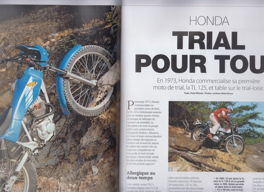 Motos Honda TL Trial collection, Verzenden, Gelezen