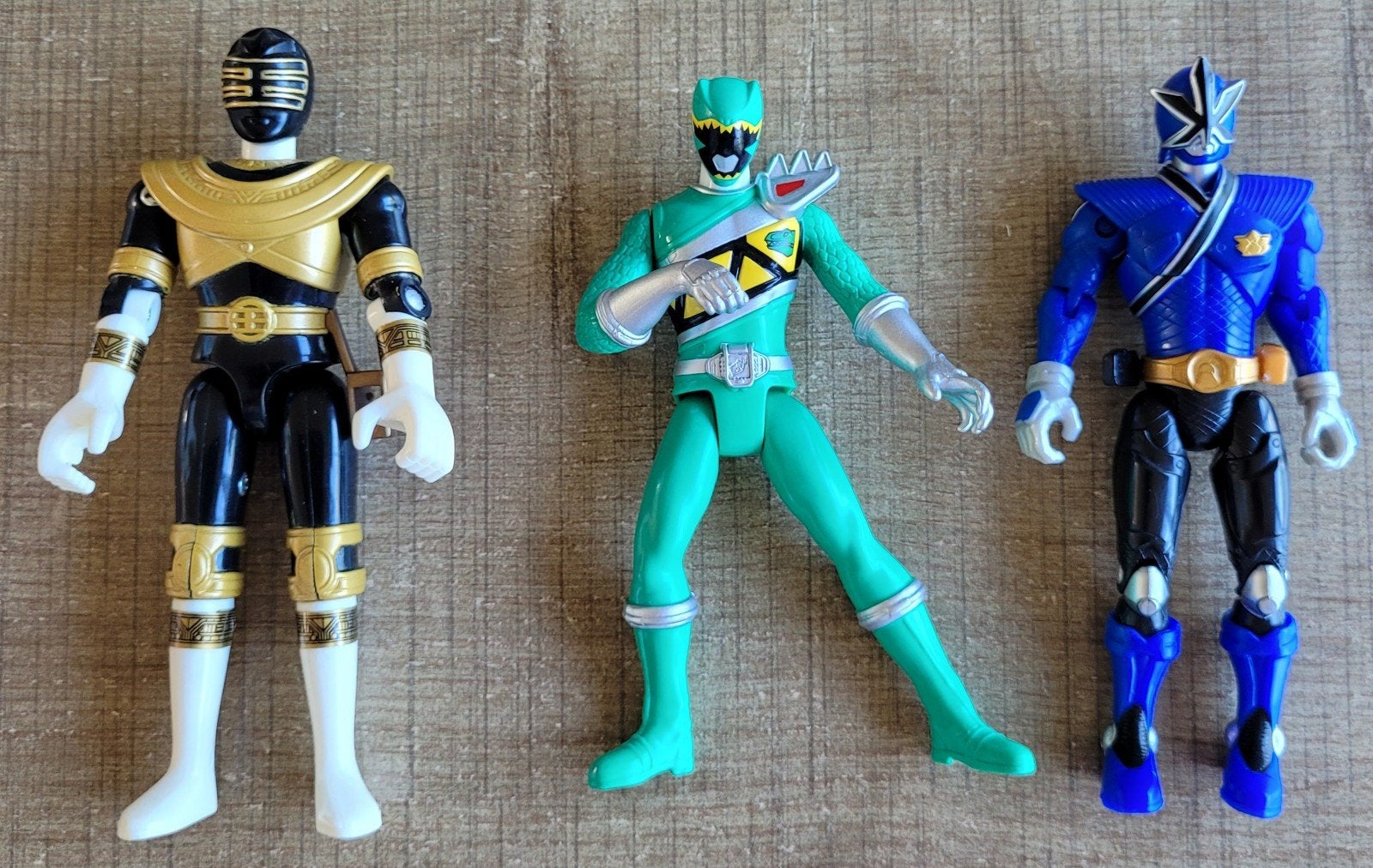 Power Rangers: 3 actiefiguren, Ophalen of Verzenden, Gebruikt
