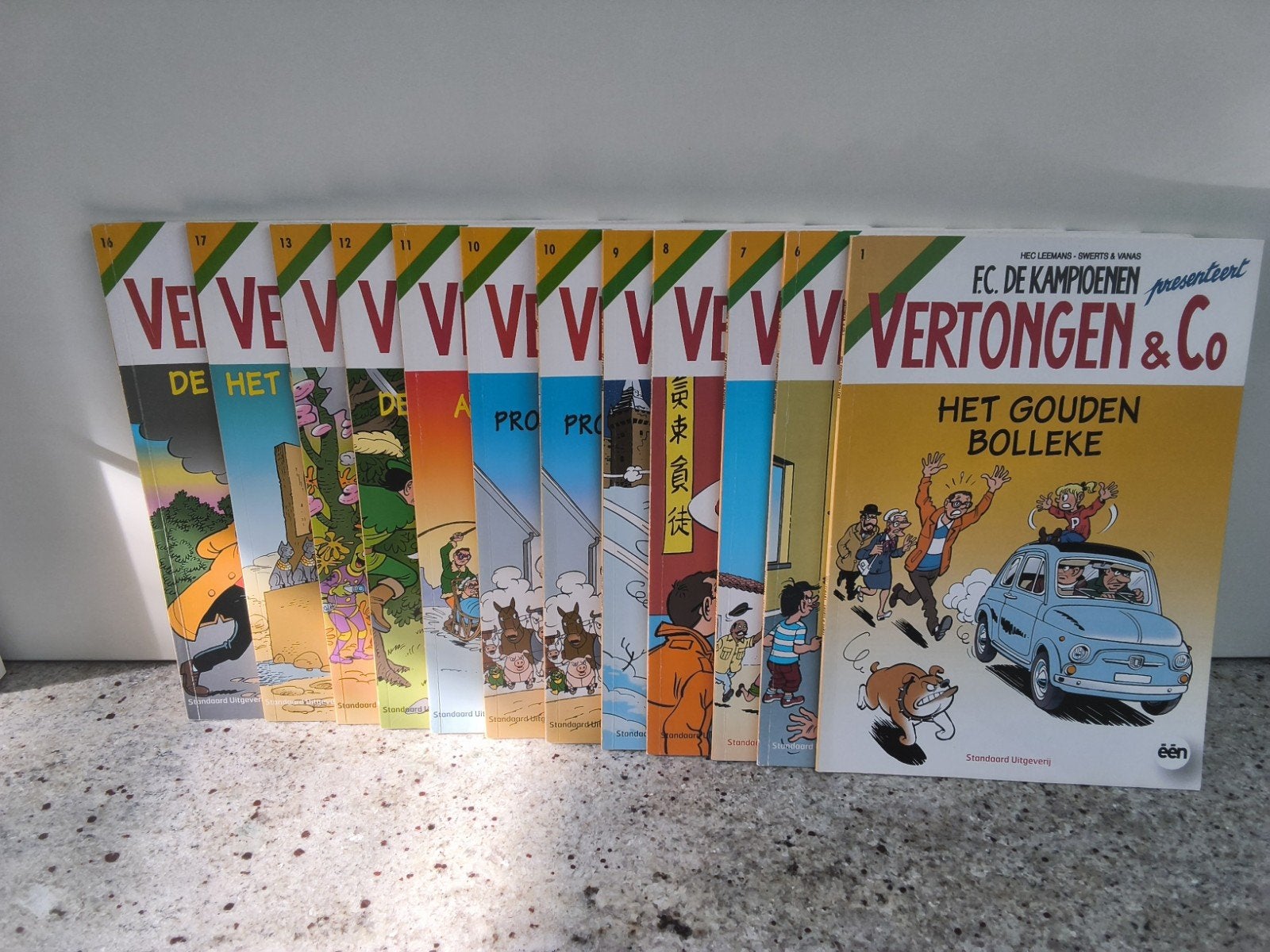strips FC De Kampioenen Vertongen, Boeken, Ophalen
