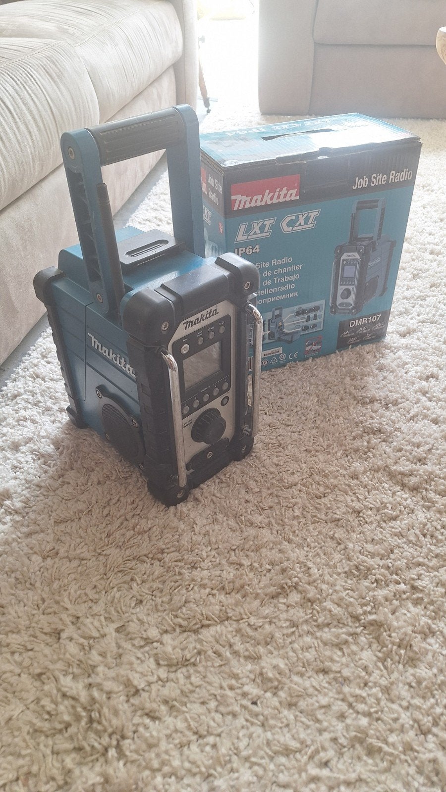 Makita DMR107 bouwradio werfradio, Audio, Tv en Foto, Radio's, Ophalen, Radio