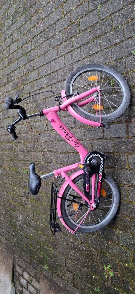 ALPINA kinderfiets 18 inch, Fietsen en Brommers, Fietsen | Meisjes, Ophalen, Terugtraprem, 18 inch, Handrem