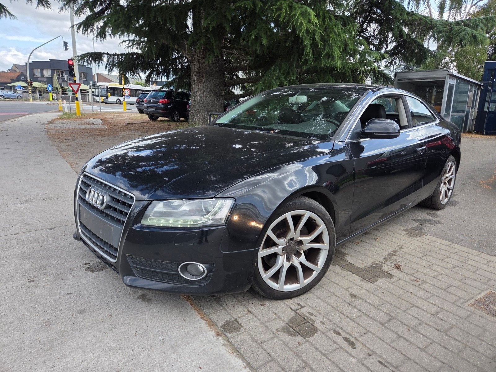 Audi A5 2.7TDI AUTOMAAT 120KW 163PK COUPE, Auto's, Audi, Euro 5, Zwart, Zwart, Bedrijf