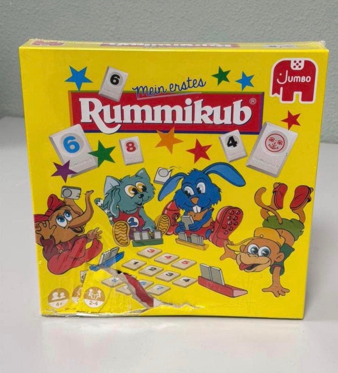 Jumbo Mijn Eerste Rummikub Nieuw - gezelschapsspel (duits), Hobby en Vrije tijd, Ophalen of Verzenden, Nieuw