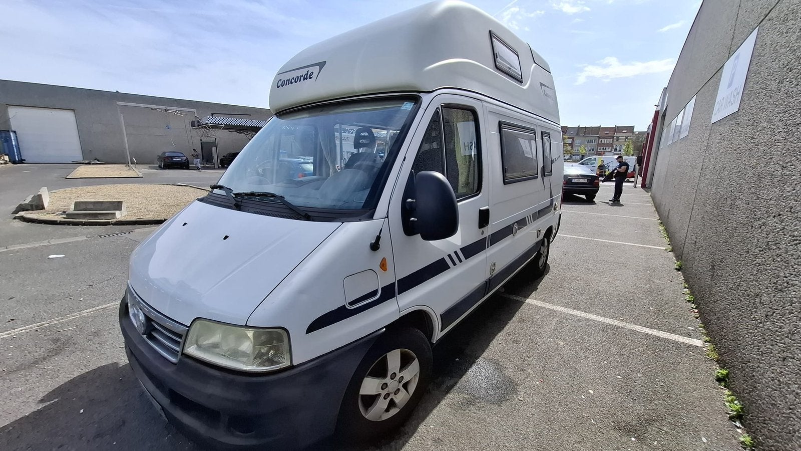 Concorde Compact 5 meter, Caravans en Kamperen, Concorde, Buscamper of Camperbus, Fiat, Tot en met 2