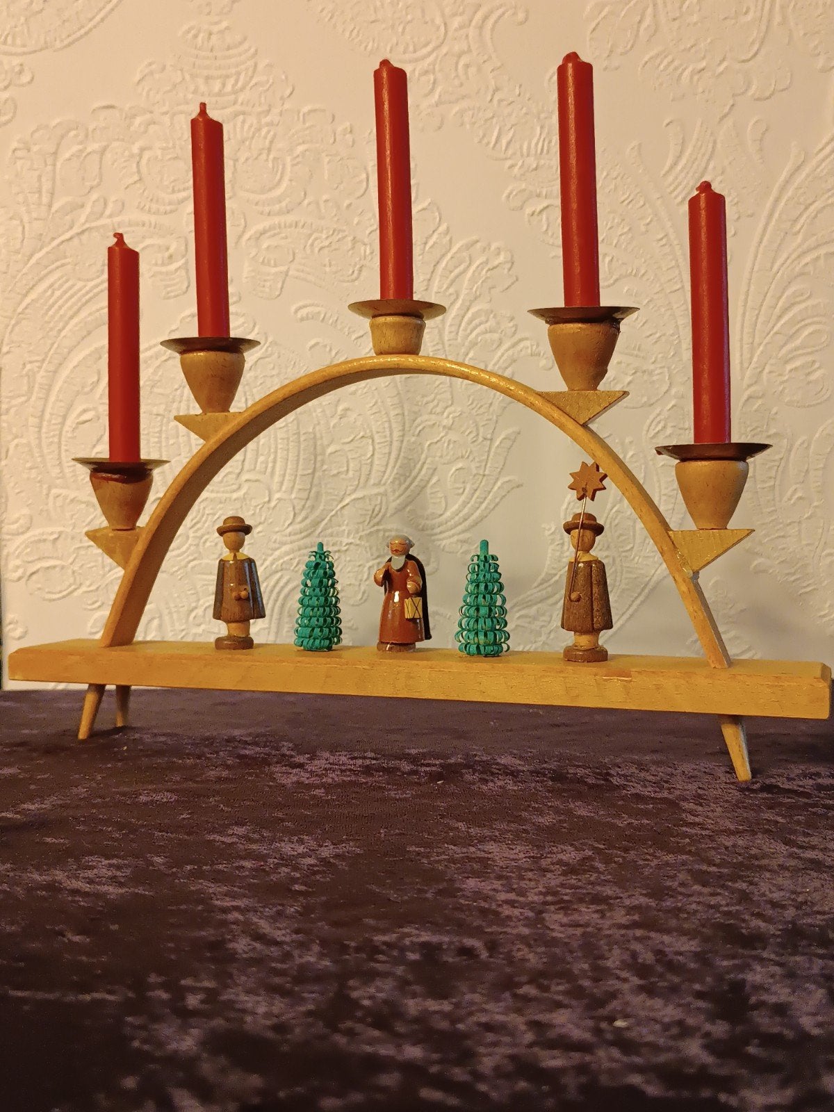Antieke Weihnachts Pyramide Kerst, Diversen, Ophalen, Zo goed als nieuw
