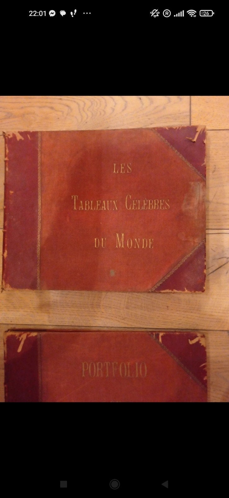 Tableaux célèbres recueil, Enlèvement ou Envoi