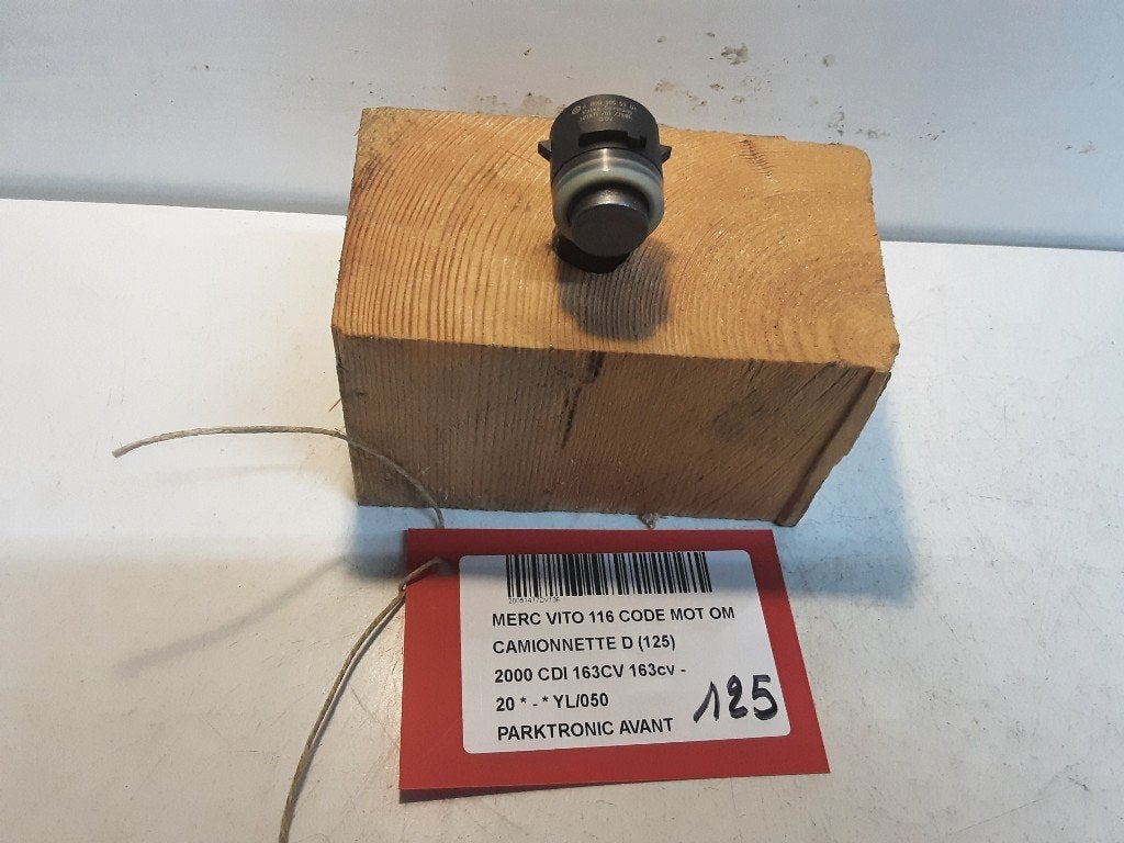 CAPTEUR AIDE AU STATIONNEMENT Vito (447.6) (A0009055504), Mercedes-Benz, Mevr. I. Hauben, Utilisé, Rue de l'Espoir 34 34
4030  GRIVEGNÉE, BE