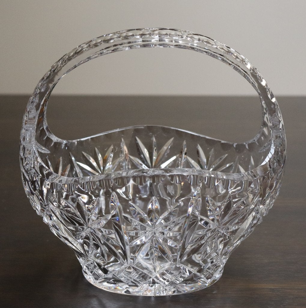 mandje kristal, Antiek en Kunst, Ophalen