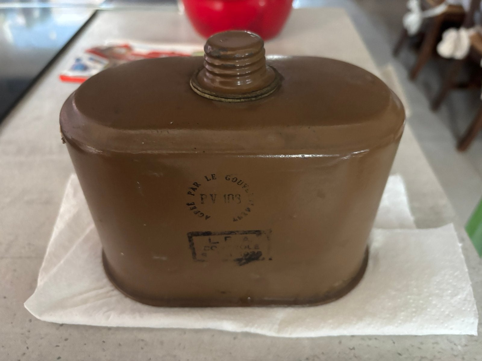 Filtre masque à gaz belge L'Antigaz SA, Enlèvement, Autres