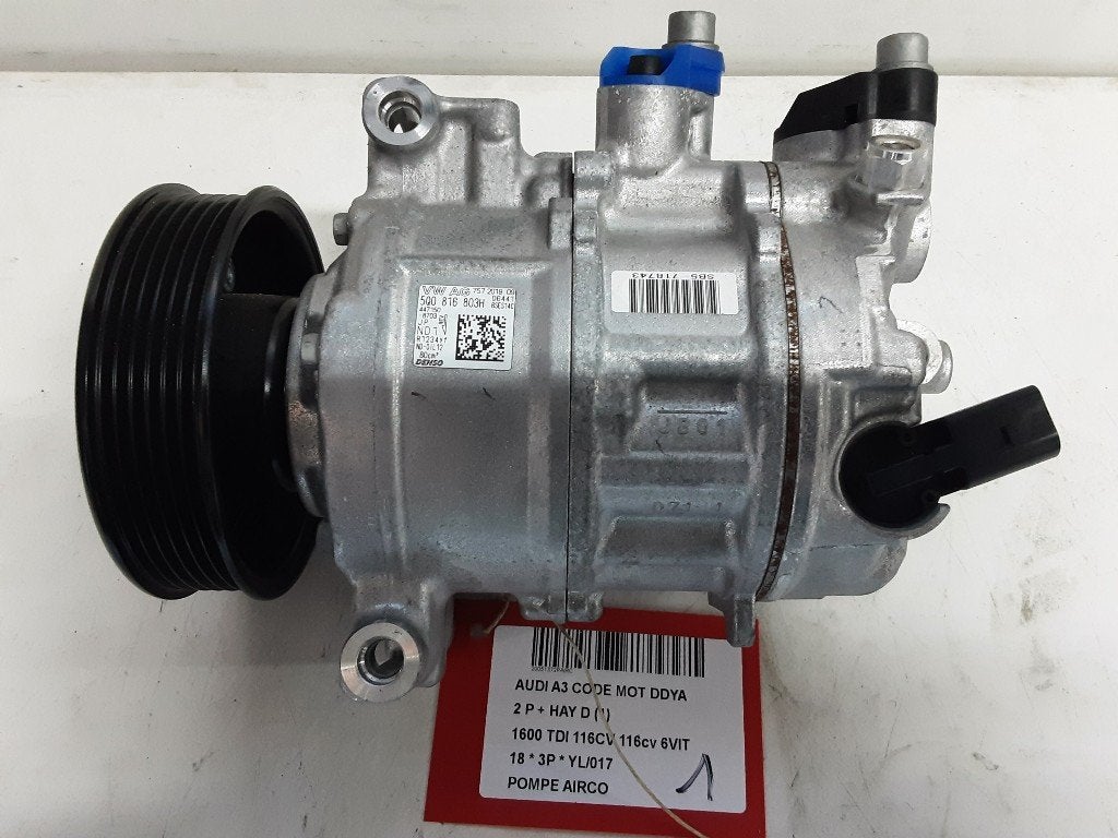 COMPRESSEUR CLIMATISATION Audi A3 (8V1 / 8VK) (5Q0816803H), Auto-Union-Straße  1,
85057  Ingolstadt, DE, Info@audi.de, Audi, Utilisé