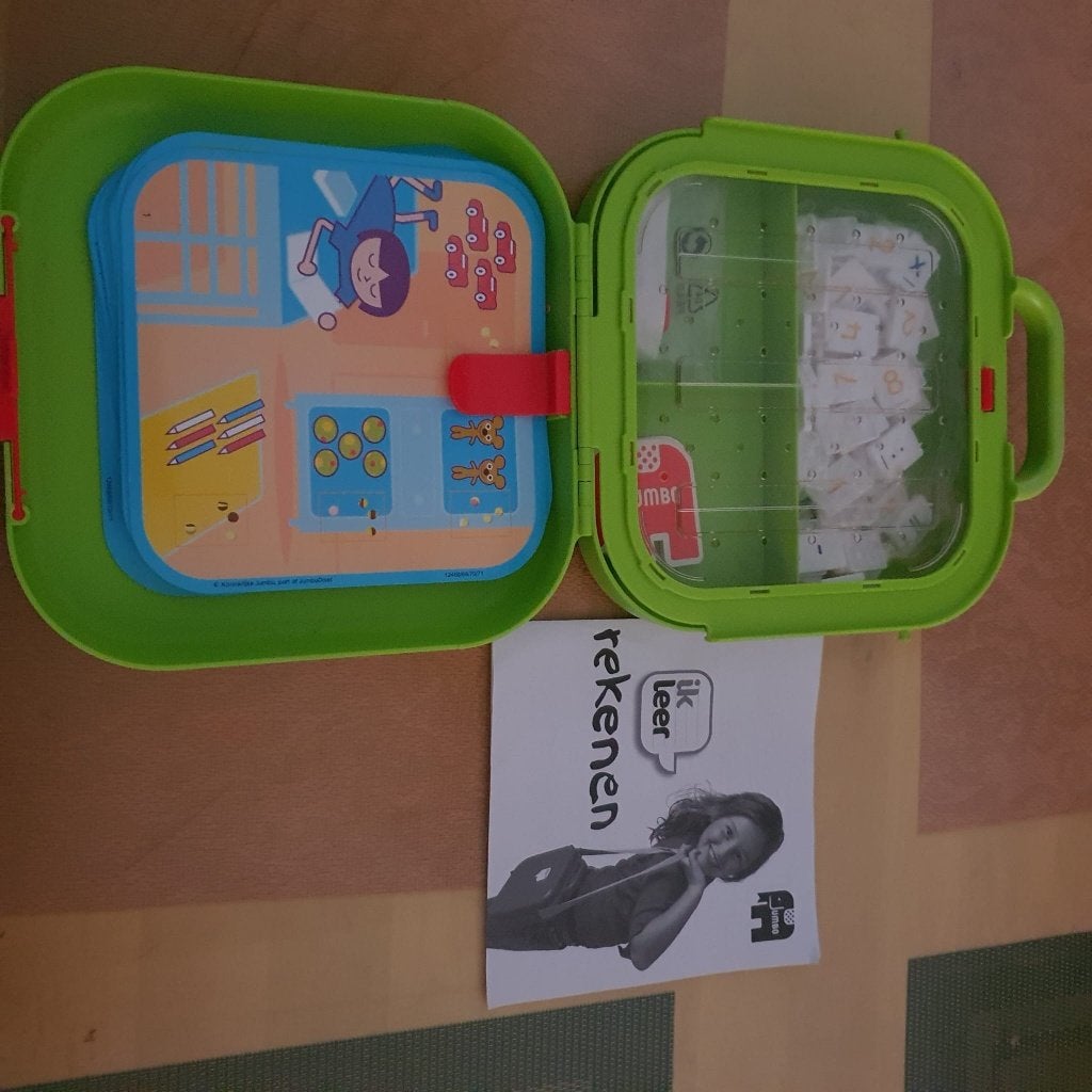 Ik leer al spelend rekenen meeneemdoos, Ophalen of Verzenden, Zo goed als nieuw, Rekenen