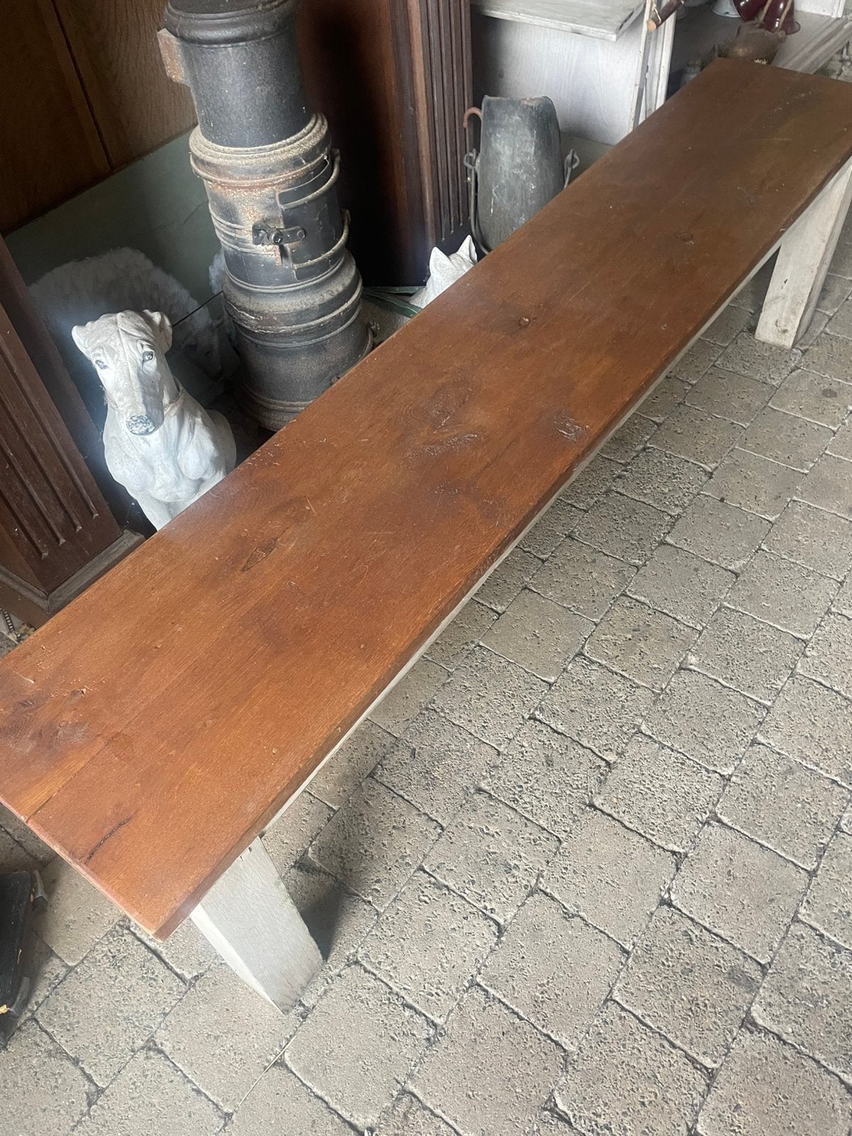 Banc en chêne, Enlèvement, Comme neuf