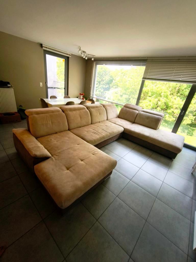 Ruime zetel met functie tot groot bed, Huis en Inrichting, Ophalen