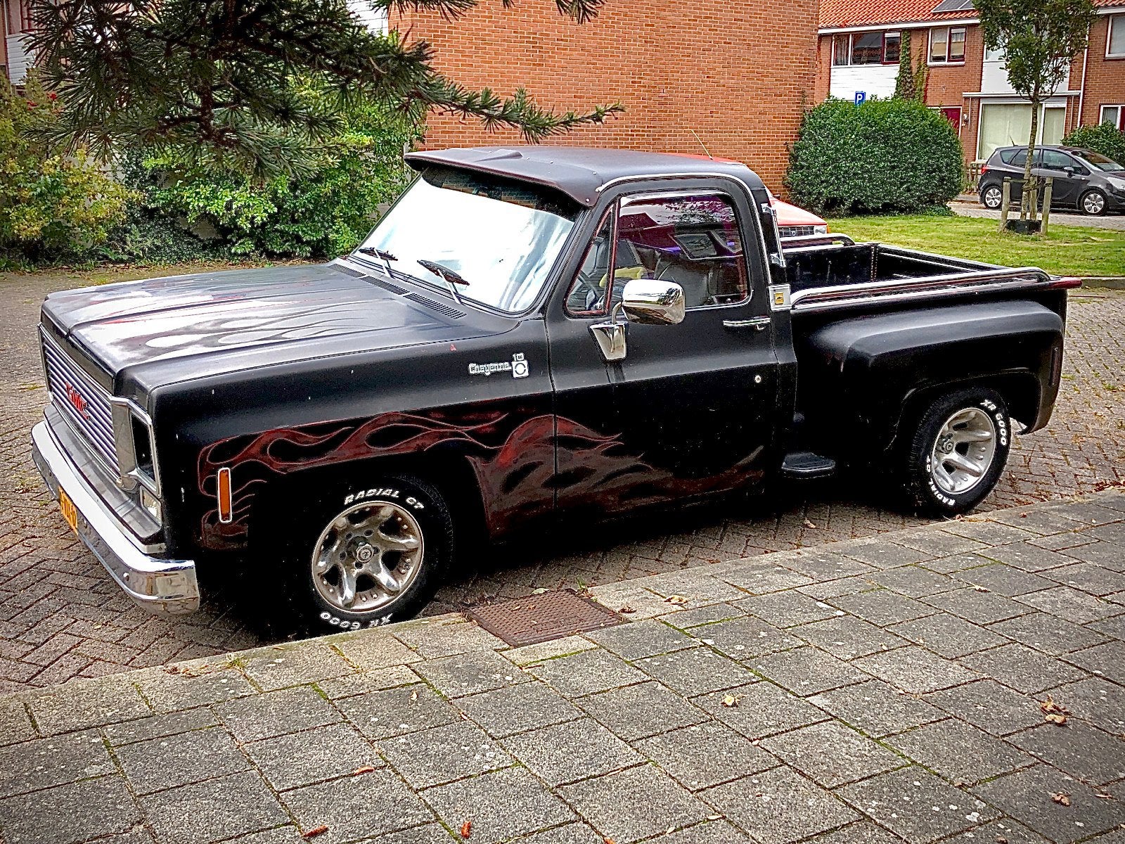 GMC C10 SHORTBED STEPSIDE 383 V8 STROKER, Autos, Oldtimers & Ancêtres, Particulier, GMC, LPG, Autre carrosserie, 2 portes, Automatique