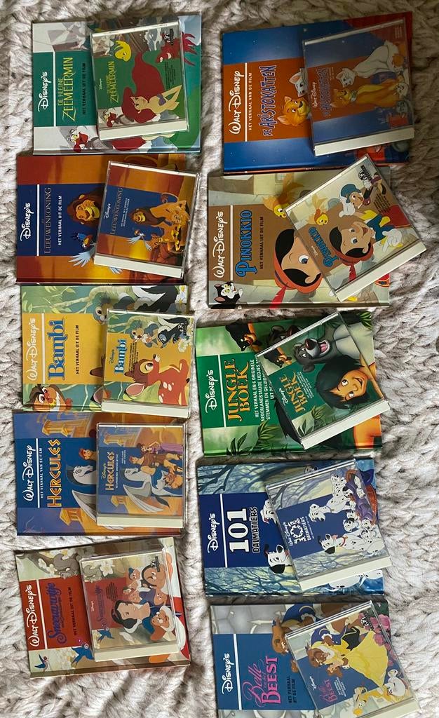 10 sprookjesboeken +cd, Enlèvement, Comme neuf