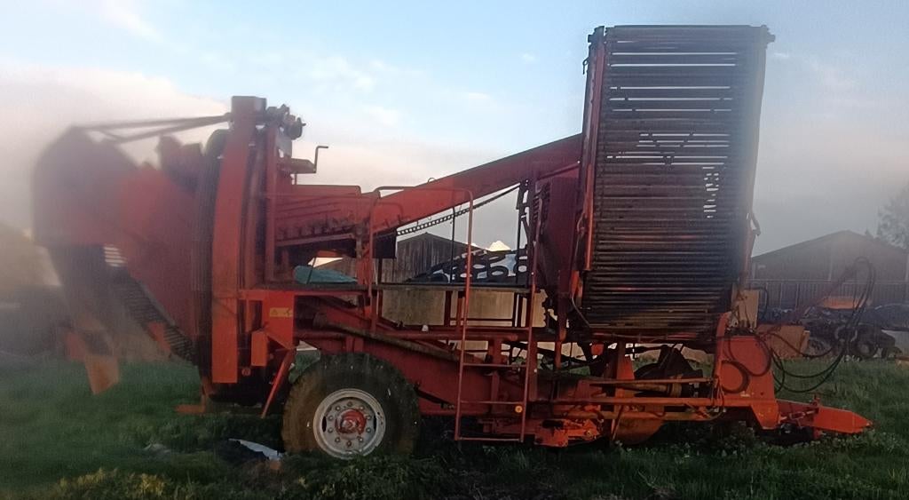 Arracheuse pomme de terre Goossens, Enlèvement