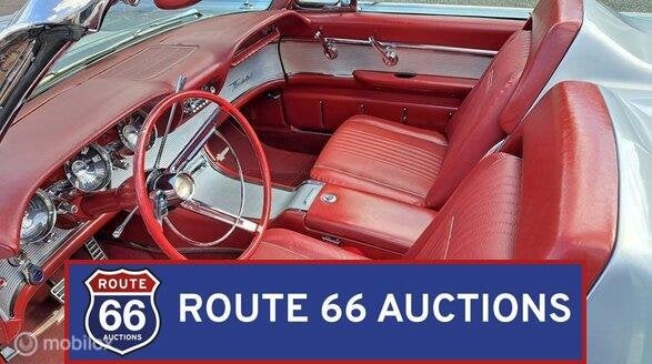 Ford Thunderbird | 1963 | Route 66 Auctions, Zwart, Bedrijf, Handgeschakeld, Overige carrosserie