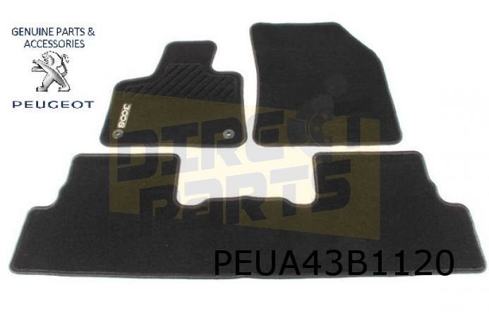 Peugeot 3008 (2/21-) Mattenset (4x) 'standaard' Origineel! 1, Auto-onderdelen, -, -, Nieuw, Ophalen of Verzenden