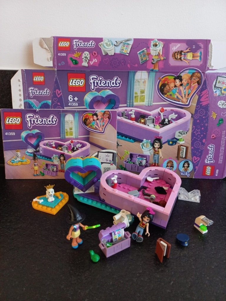LEGO Friends 41359 – La boîte des cœurs de l'amitié, Lego, Inclusief instructies, Friends, Ophalen of Verzenden