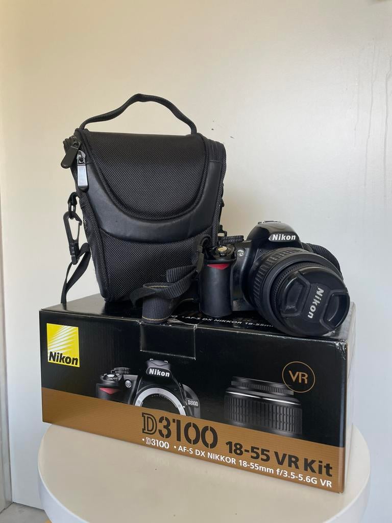 Nikon D3100 MOET WEG, Audio, Tv en Foto, Ophalen, Gebruikt, Nikon