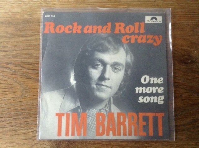 single tim barrett, Enlèvement ou Envoi, Rock et Metal, Housse de protection extérieure, 7 inch