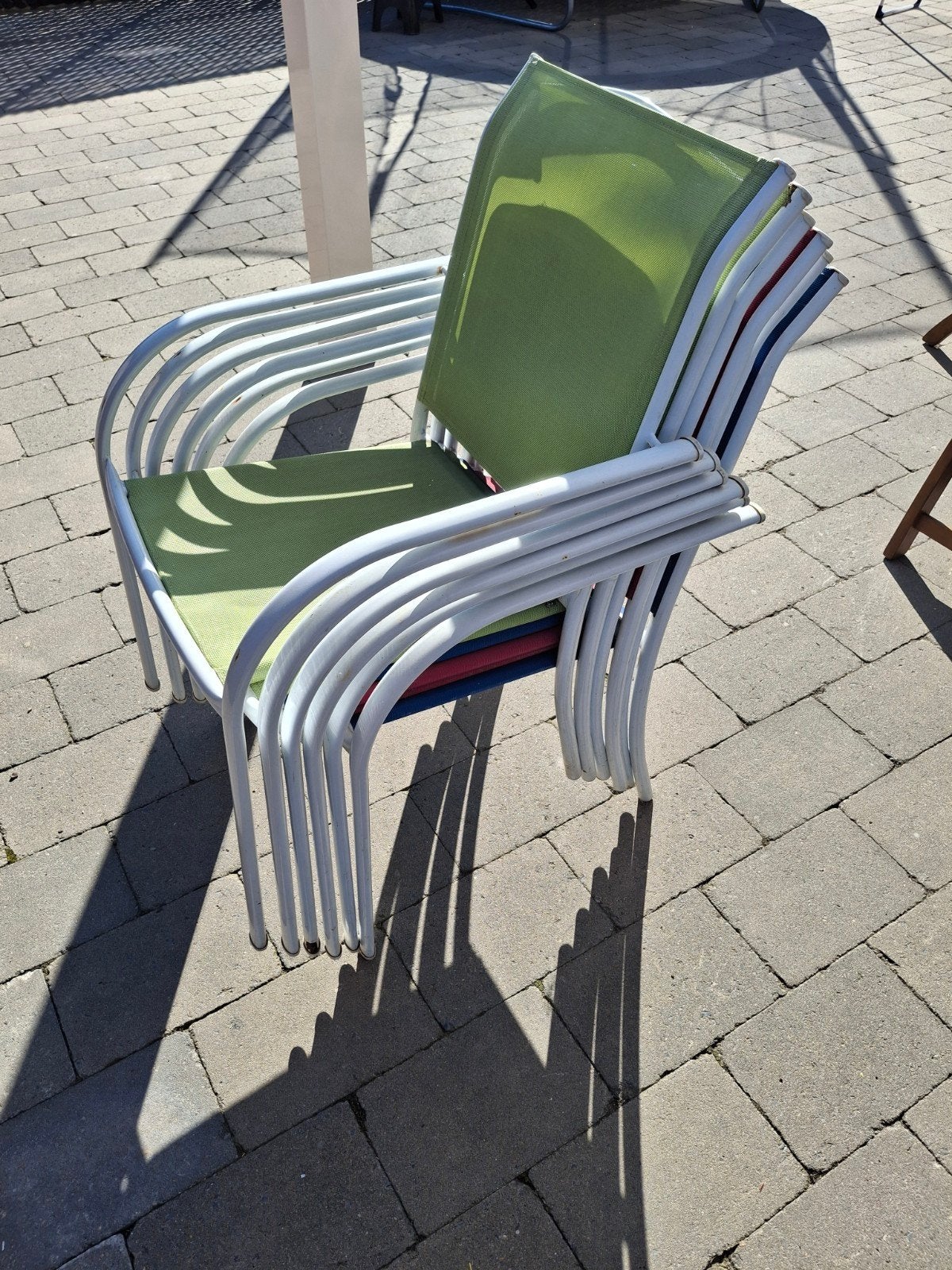 aluminium stoelen, Tuin en Terras, Ophalen, Aluminium