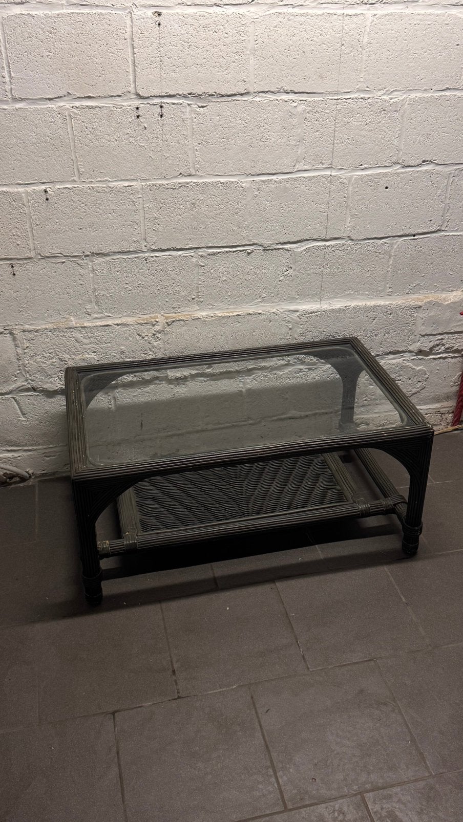 Table basse vitrée, Maison & Meubles, Enlèvement ou Envoi, Comme neuf