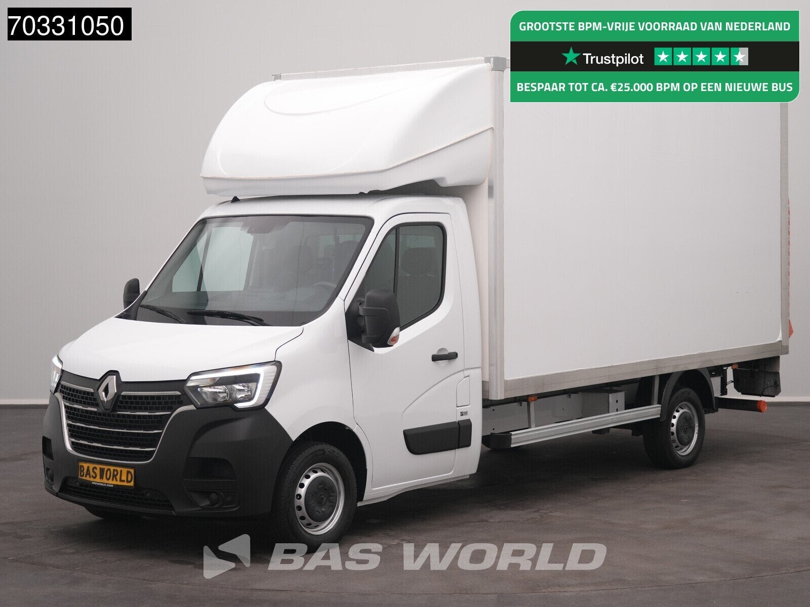 Renault Master 145PK Bakwagen Dhollandia Laadklep Koffer Meu, 145 ch, Achat, Euro 6, Entreprise