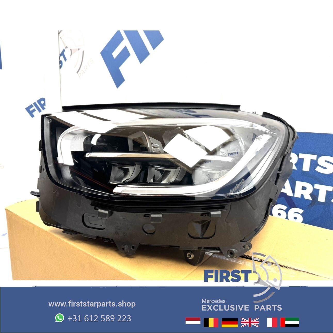 W253 KOPLAMP LINKS FACELIFT GLC A2539068101 HP LED C253 Merc, Auto-onderdelen, Gebruikt, -, Ophalen of Verzenden, -