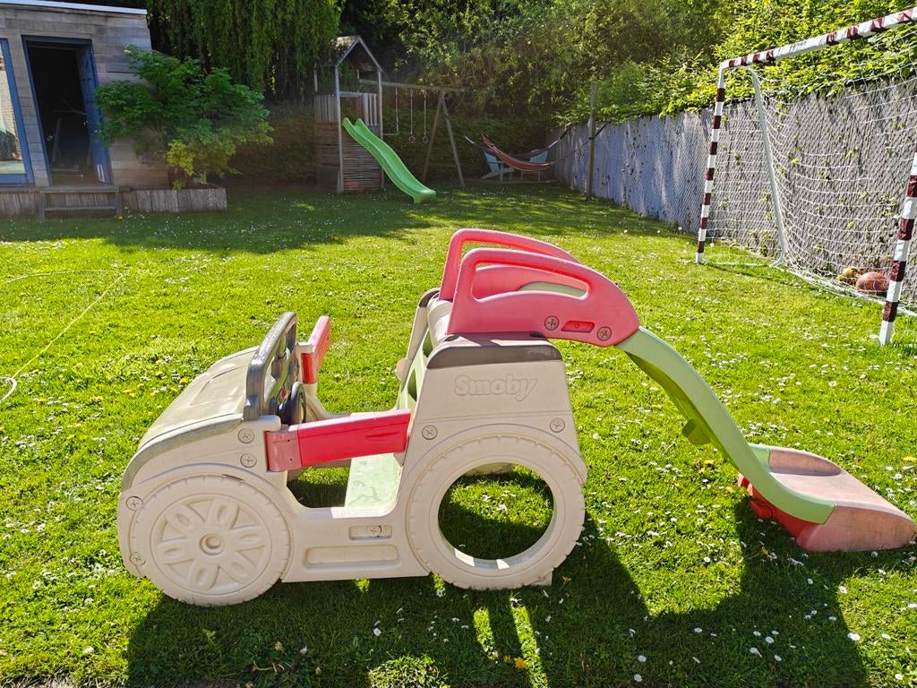 Glijbaan auto, Enlèvement, Toboggan