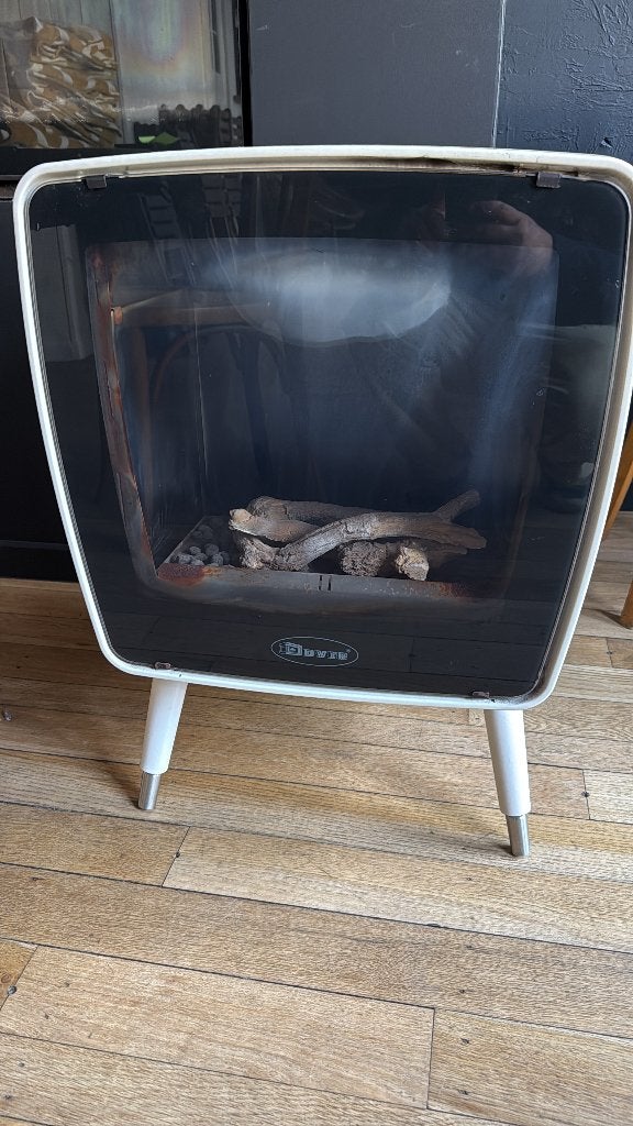 Vintage Gashaard, Maison & Meubles, Enlèvement, Utilisé, Cheminée sur pied, Cheminée au gaz