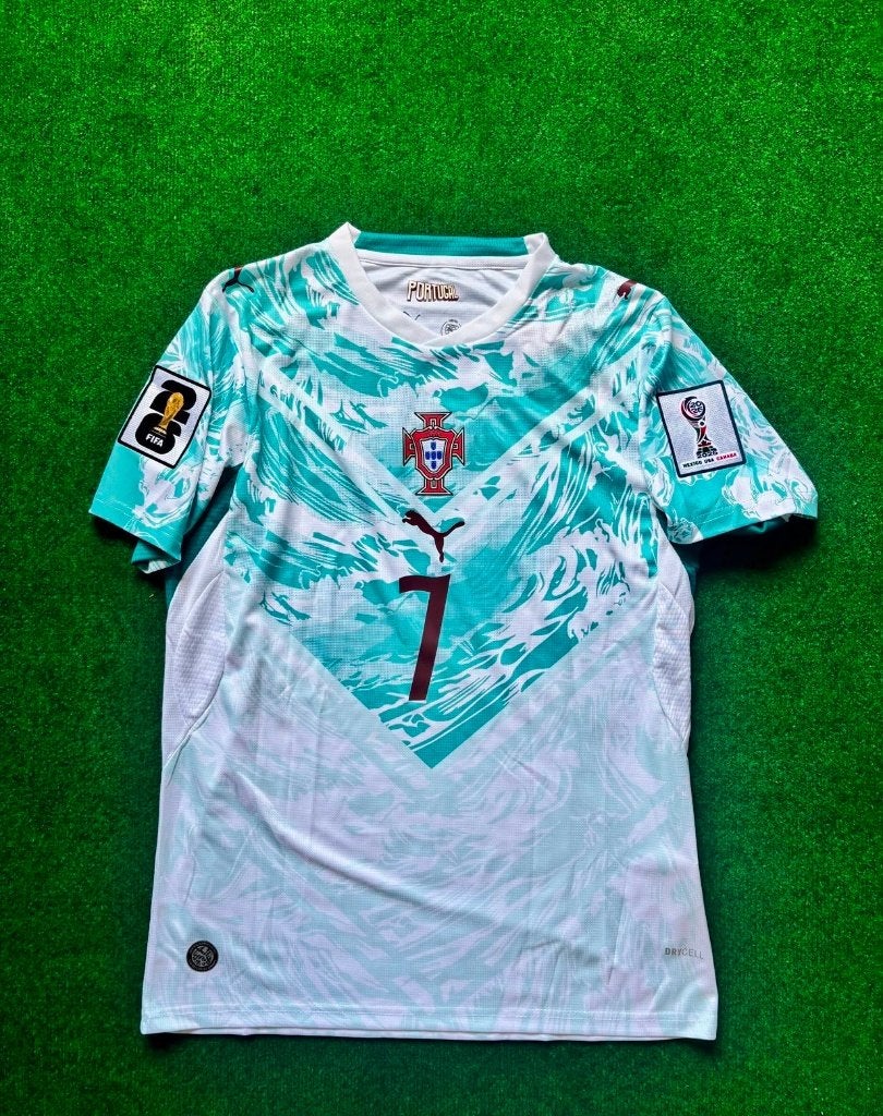 Portugal Uitshirt WK 2026 - Cristiano Ronaldo #7, Sport en Fitness, Voetbal, Maat L, Ophalen of Verzenden, Zo goed als nieuw, Shirt