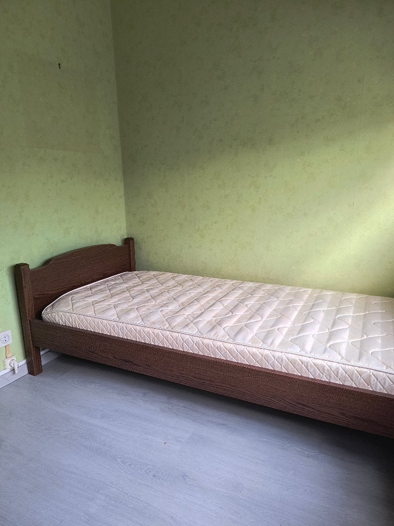 Eenpersoonsbed 90x200, Ophalen, Gebruikt, 90 cm, Eenpersoons