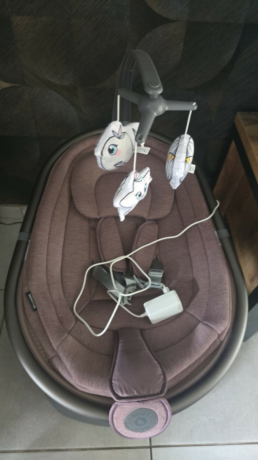 lionelo babyschommel, Neuf, Autres marques, Avec ceinture(s), Enlèvement