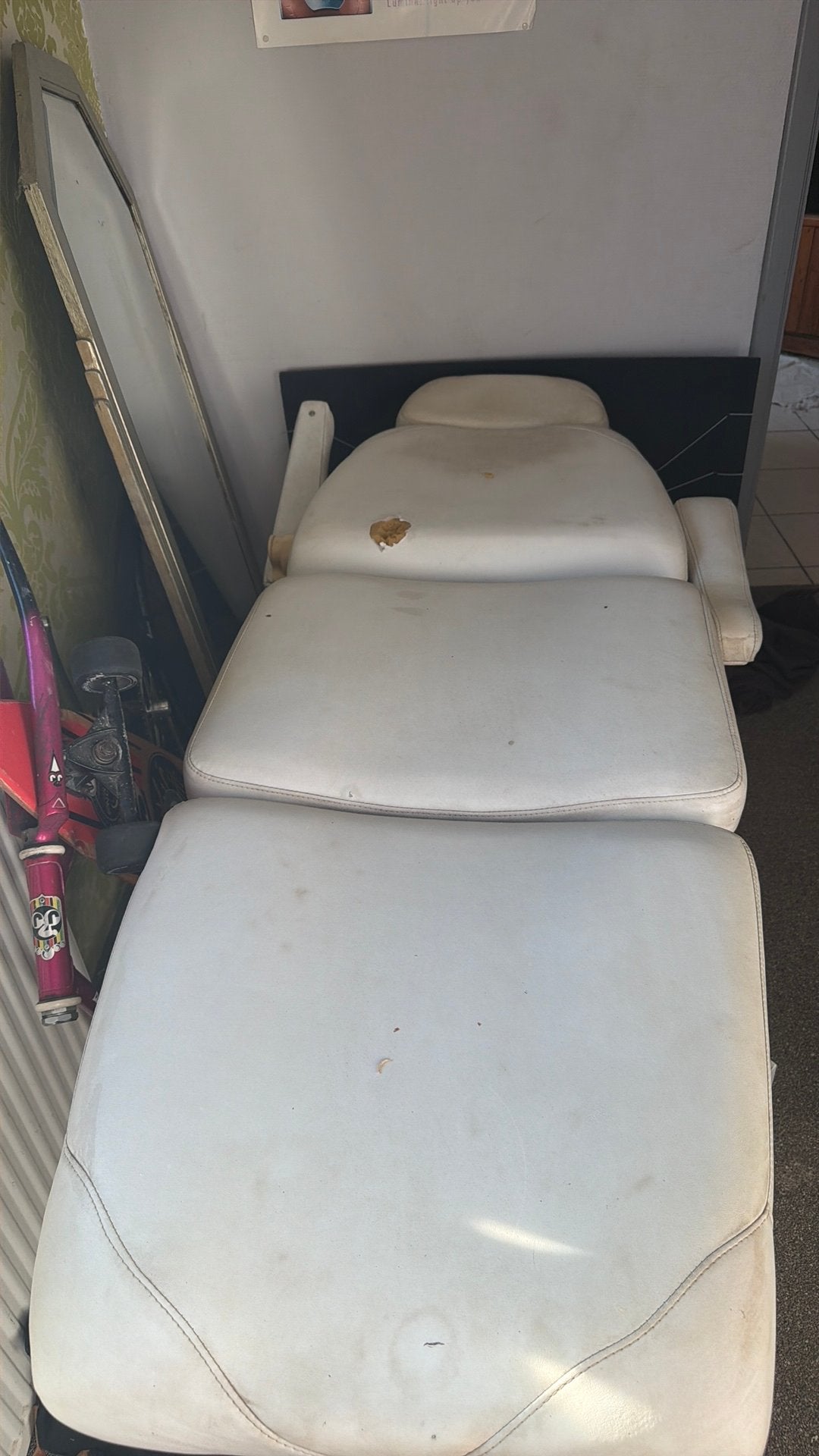 Massage bank, Enlèvement, Utilisé, Table de massage