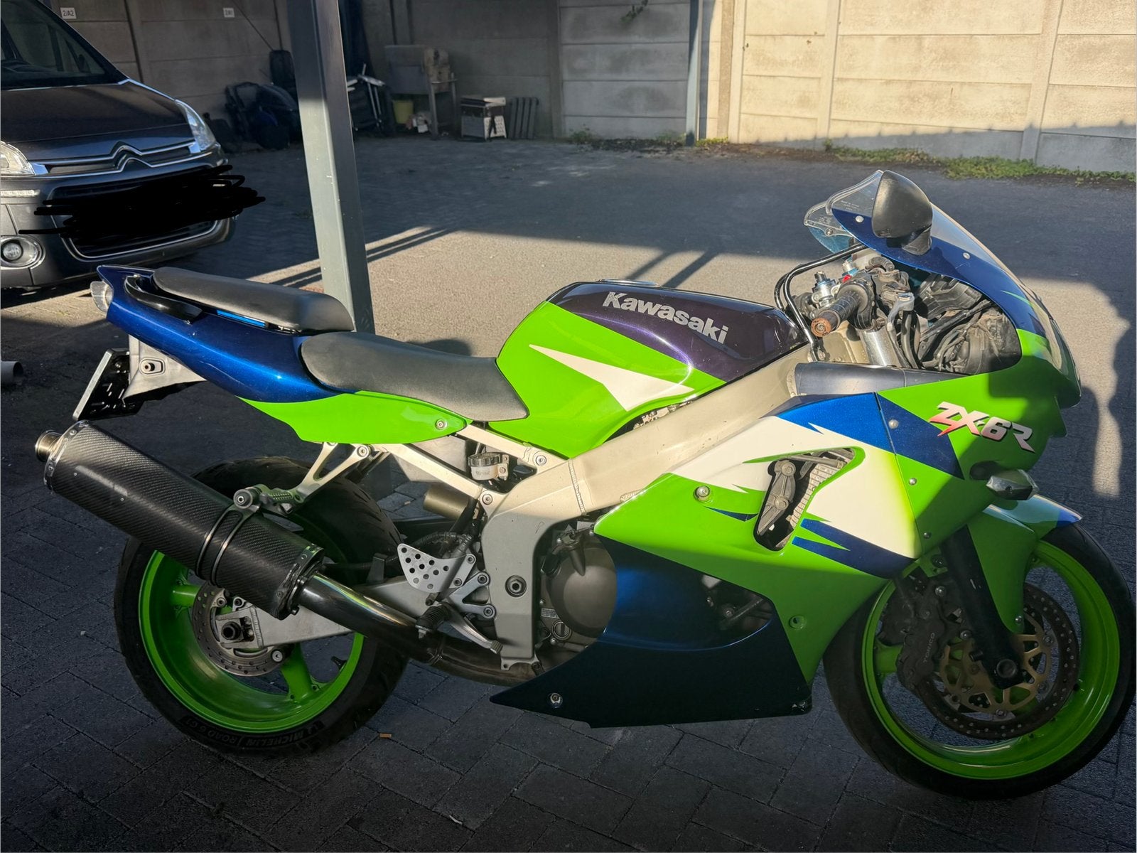Kawasaki ZX6R 1998, Motoren, Ophalen, Gebruikt