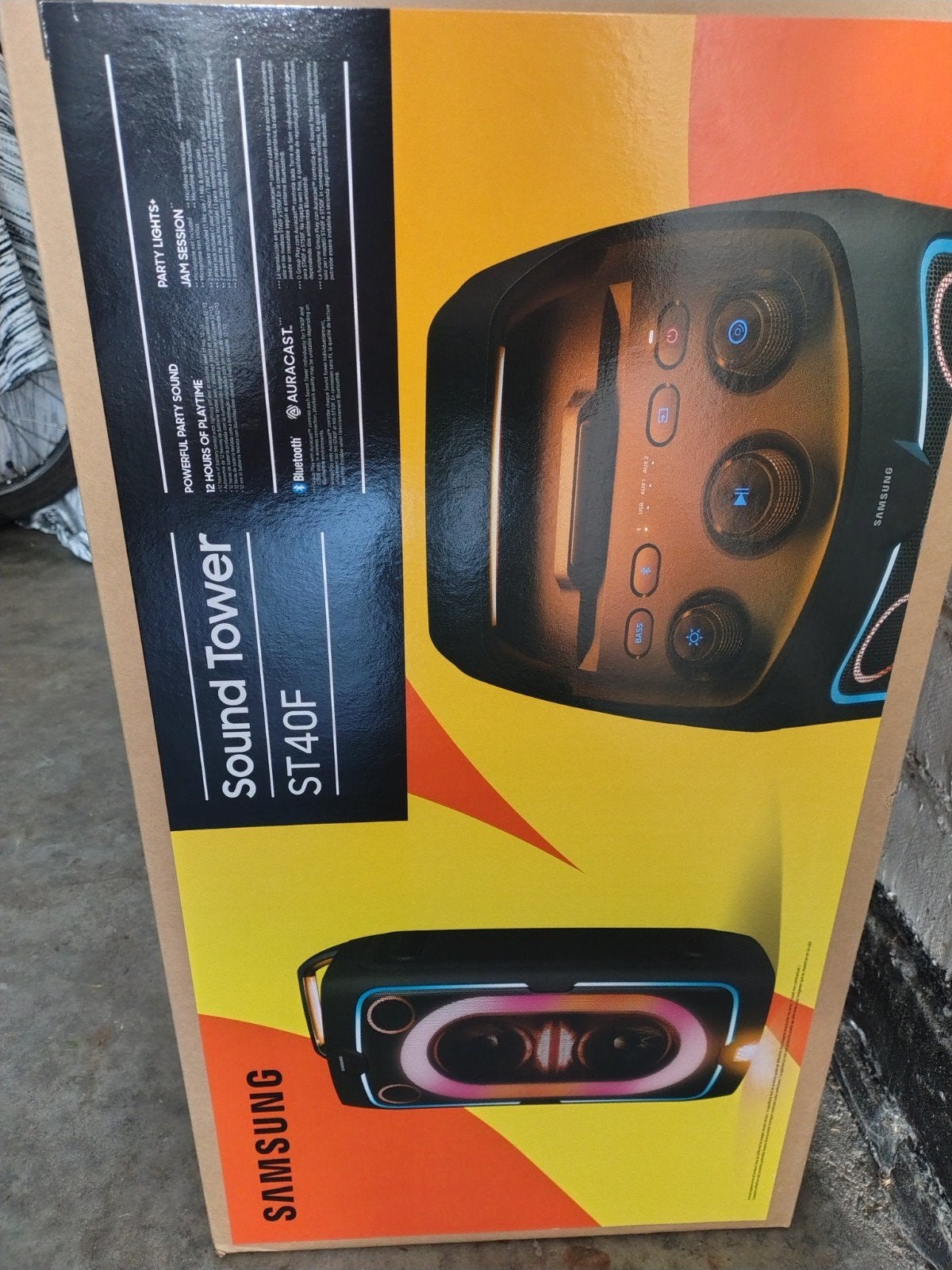 Tour de son Samsung ST40F, Enlèvement