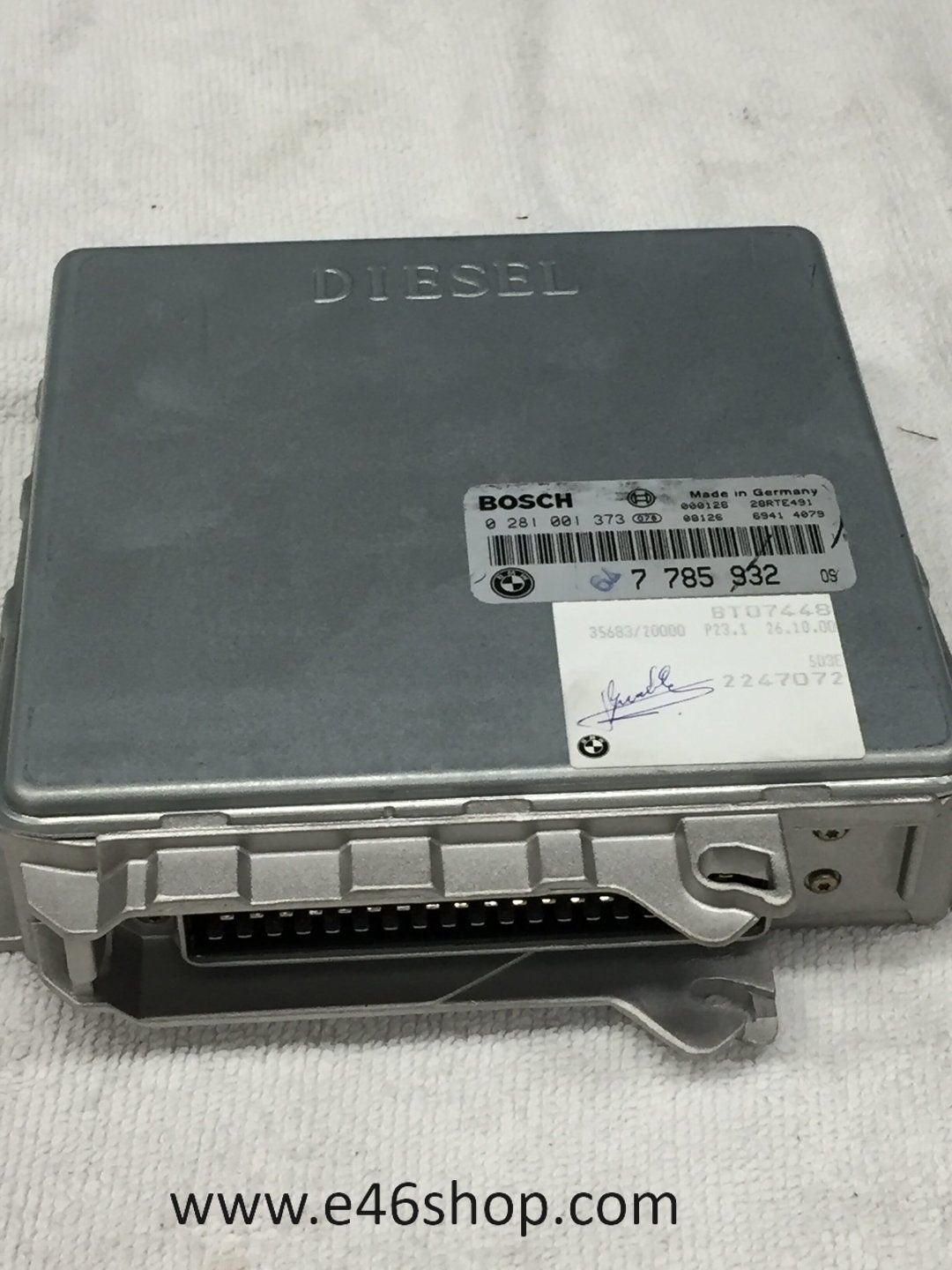 ECU DDE BMW E39 E38 OE 13617785932 NIEUW ORG BMW, Neuf, -, -, Enlèvement ou Envoi