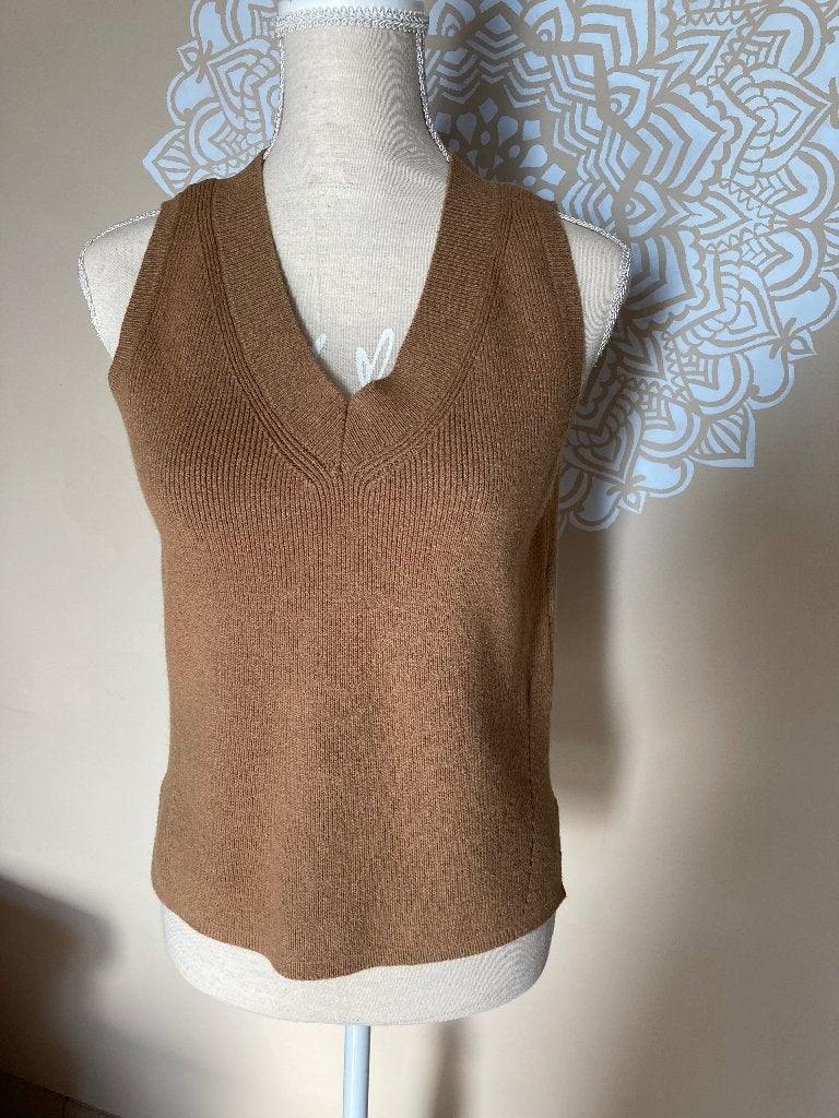 Debardeur mokka kleurige maat S, Kleding | Dames, Ophalen, Beige, Vila, Maat 36 (S)