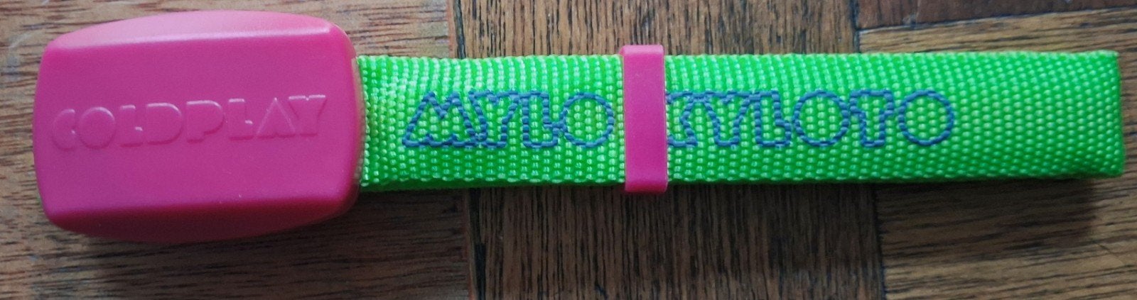 Goldplay Xyloband Worldtour 2011/2012, Ophalen of Verzenden, Zo goed als nieuw