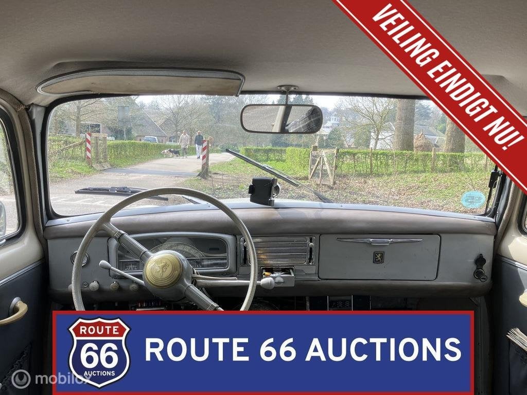 Peugeot 403 Commerciale | 1958 | Route 66 Auctions, Achat, Entreprise, Boîte manuelle, Autre carrosserie