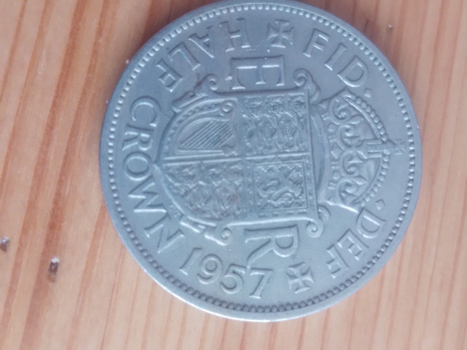 1957 half crown uk bety good condition, Ophalen