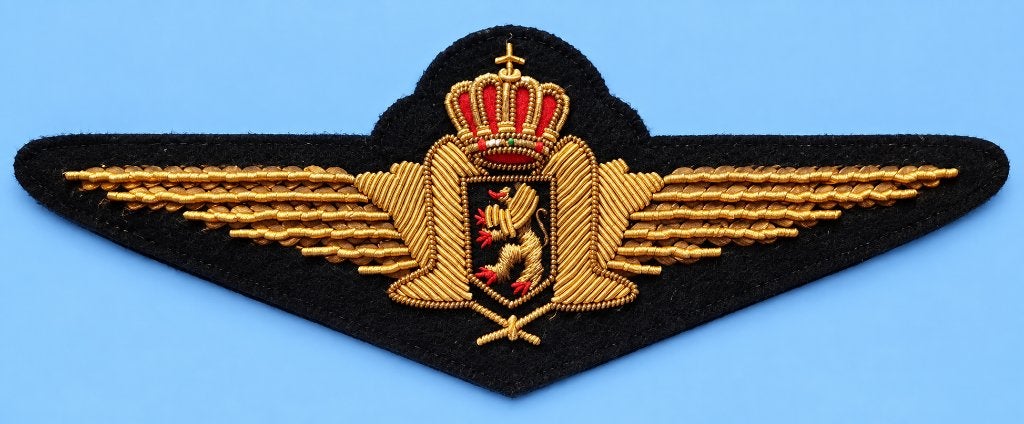 Belgian Air Force Pilot Wing  ( A50 ), Enlèvement ou Envoi, Armée de l'air, Ruban, Médaille ou Ailes