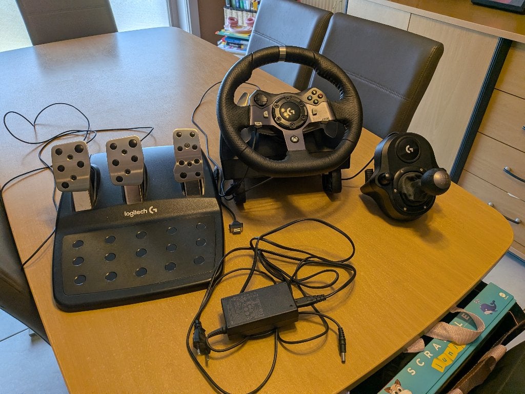 Logitech G920 + shifther, Ophalen, Gebruikt, Loghitech