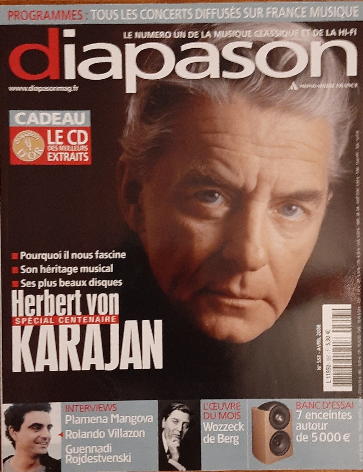 Diapason : 11 revues spécialisées dans la musique classique, Enlèvement ou Envoi