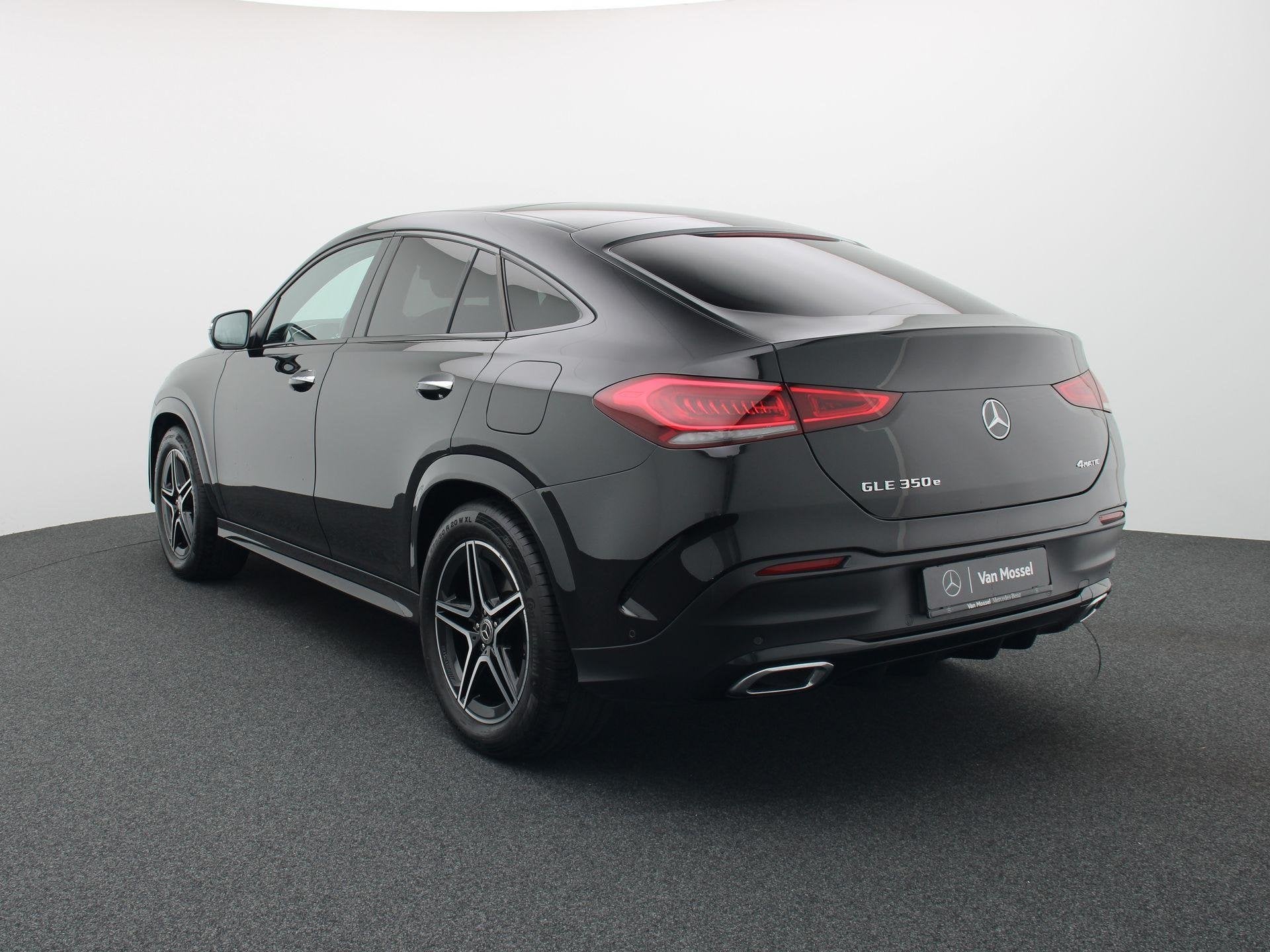 Mercedes-Benz GLE Coupé 350 e 4M AMG LINE + LEDER + BURMEST, Auto's, Dealer onderhouden, Gebruikt, Zwart, Plug-in hybride